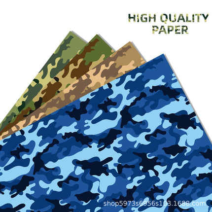 Wrapping Paper - Style WZ021 (12-Sheet Set).