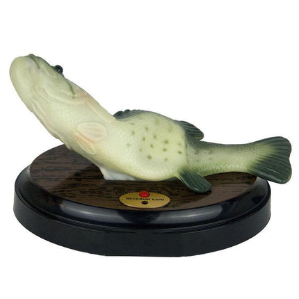 Singing Fish Decoration - Green with Square Base.