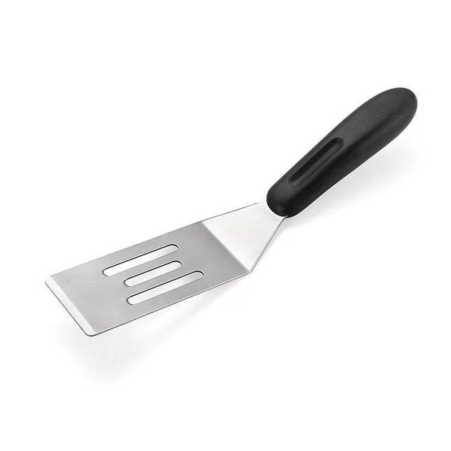 1 pc Teppanyaki steak spatula, Japanese cuisine small spatula, cooking tool (silver).