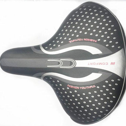 1 pc electric vehicle seat cushion, load-bearing bicycle saddle, enlarged and widened seat cushion, large seat bag accessories.