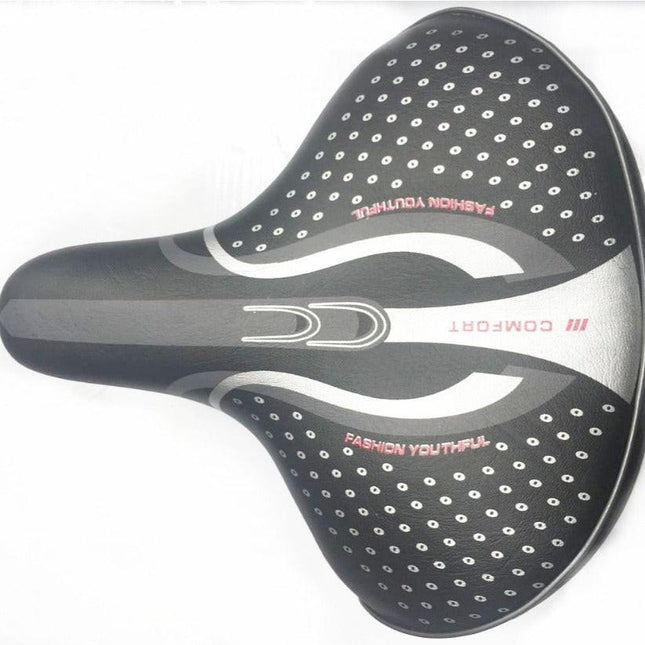 1 pc electric vehicle seat cushion, load-bearing bicycle saddle, enlarged and widened seat cushion, large seat bag accessories.