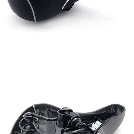 1 pc electric vehicle seat cushion, load-bearing bicycle saddle, enlarged and widened seat cushion, large seat bag accessories.