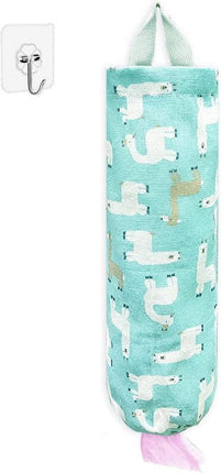 Alpaca Design Wall-Mounted Bag - Cute Hanging Storage Pouch.