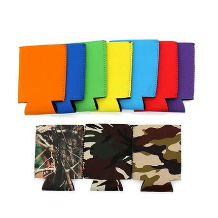 Can Cooler Sleeve - 6-Color Set, Insulated Beverage Holders.