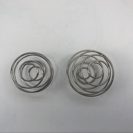2PCS Stainless Steel Shaker Bottle Spring - Mixing Coil for Protein Shakers.