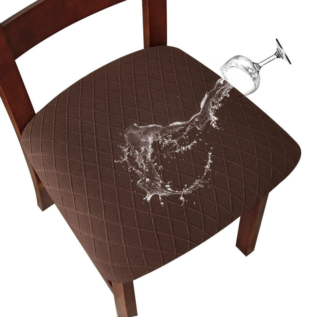 Coffee Brown Seat Covers - 6-Piece Set for Car Seats.