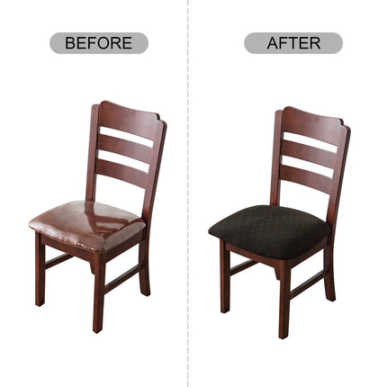 Coffee Brown Seat Covers - 6-Piece Set for Car Seats.
