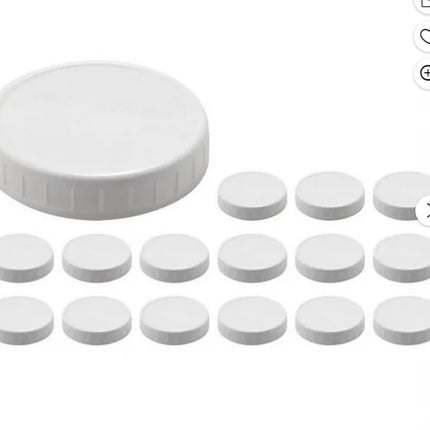 86mm Airtight Storage Lids - 16-Piece Set.
