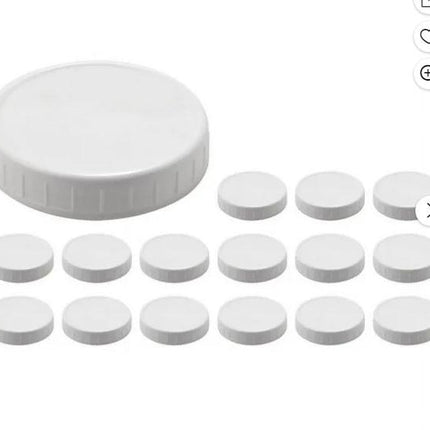 86mm Airtight Storage Lids - 16-Piece Set.