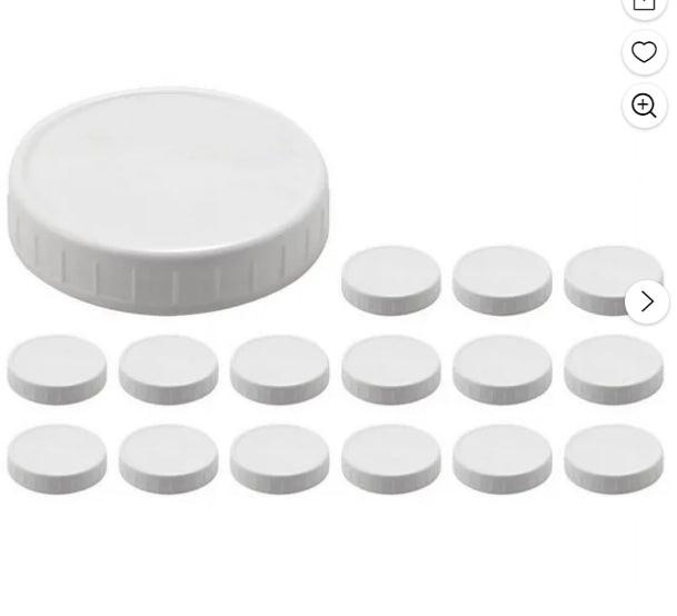 86mm Airtight Storage Lids - 16-Piece Set.