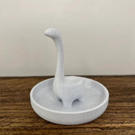 Dinosaur Jewelry Holder for Adorable Ring Display Cute Dino Ring Stand for Ring Storage Dino Ring Organizer Jewelry Display Ring Dish Tray.