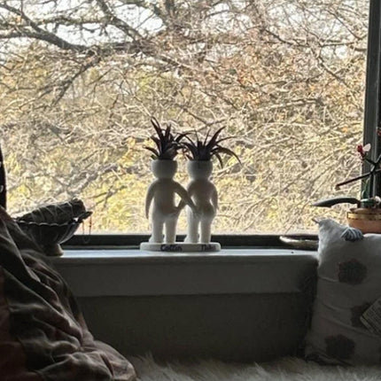 Funny Couple Air Plant Holder - Cheeky Anniversary Gift.