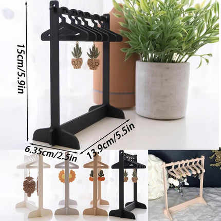 Earring Holder,Earring Display, Earring Hanger, , Jewelry Display Jewelry hanger Multiple style hangers available, clothing rack for earrings（White）.