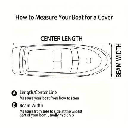 Trailerable Boat Cover – Heavy Duty Waterproof Tarp with Storage Bag, Designed for V-Hull, Fish & Ski, Runabout, Bass & Fishing Boats,21-24FTSilver.