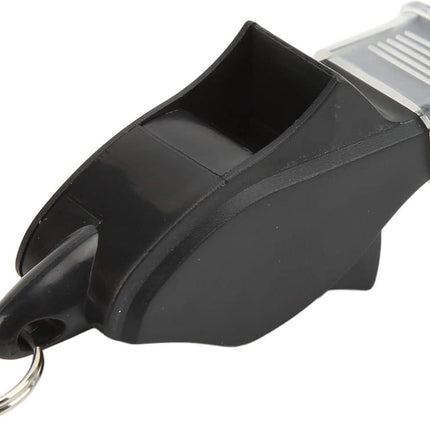 100 Pack Pea-less Plastic Whistles with Lanyards, Loud Crisp Sound Sports Whistle for Coaches, Referees & Officials, Durable Lightweight Outdoor Training Equipment.