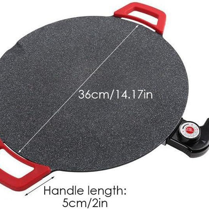 Smokeless Indoor Electric Grill & Nonstick Griddle – Compact, Fast-Heating Tabletop Grill for Steaks, Burgers, Pancakes, BBQ, and Everyday Indoor Cooking.