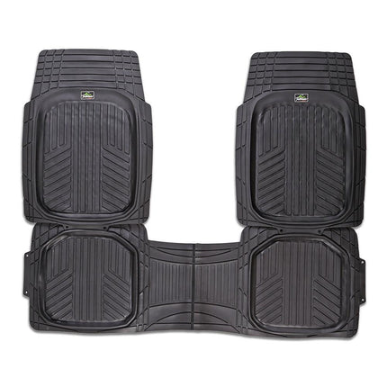 CMT Car Mats TRAILBLAZER 3 Piece Rubber Black.