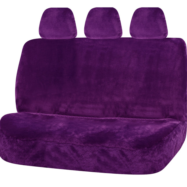 Universal Finesse Faux Fur Seat Covers - Universal Size 06/08H.