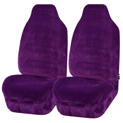 Universal Finesse Faux Fur Seat Covers - Universal Size.