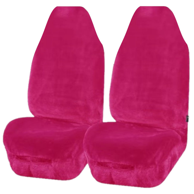 Universal Finesse Faux Fur Seat Covers - Universal Size.