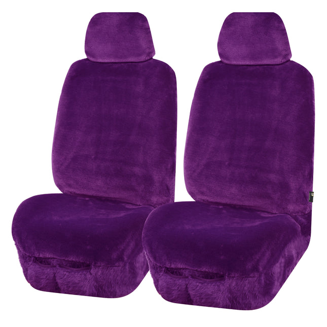 Universal Finesse Faux Fur Seat Covers - Universal Size.