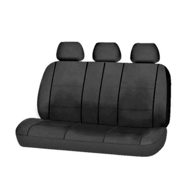 Universal Platinum Rear Seat Covers Size 06/08S | Grey.