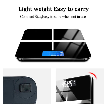 396-pound Weight Scale, Electronic Scale, Bathroom Scale, Personal Scale, High-precision Weight Scale, With LCD High-definition Display And Temperature Display (switchable KG/LB Units) Large Platform, Durable And Safe, Suitable For Various Scenarios.