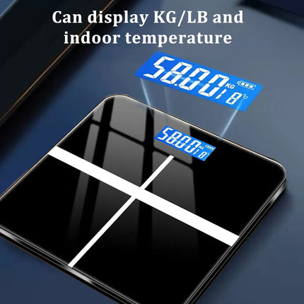 396-pound Weight Scale, Electronic Scale, Bathroom Scale, Personal Scale, High-precision Weight Scale, With LCD High-definition Display And Temperature Display (switchable KG/LB Units) Large Platform, Durable And Safe, Suitable For Various Scenarios.