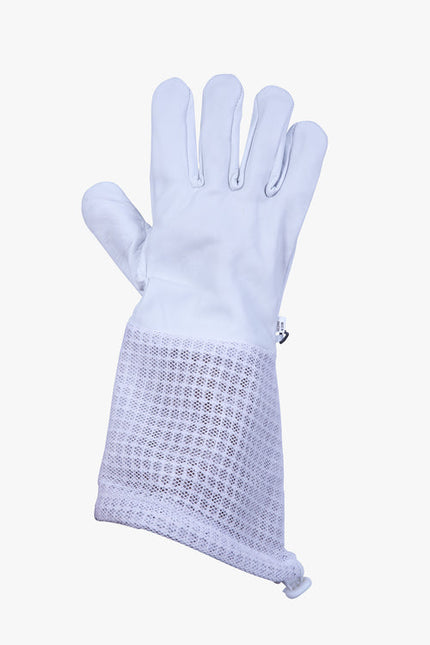 Beekeeping Bee Gloves Goat Skin 3 Mesh Ventilated Gloves-3XL.