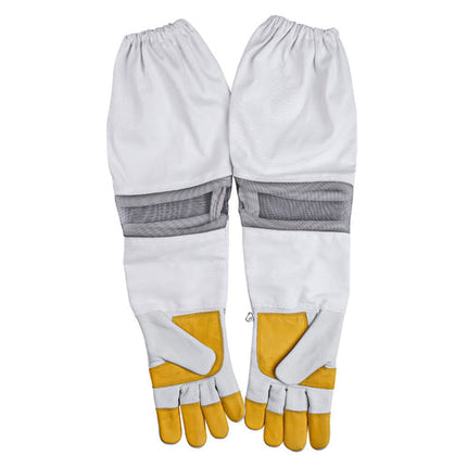 Beekeeping Bee Gloves Cow Hide Ventilated  Heavy Duty Gloves  2XL.