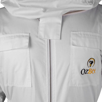 Beekeeping Bee Full Suit Standard Cotton With Round Head Veil  L.