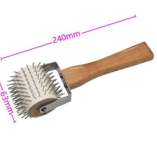 Premium Uncapping Roller Idler Wheel with Stainless Steel Needles, Honey Extracting Tool Beekeeping Supplies Tools.