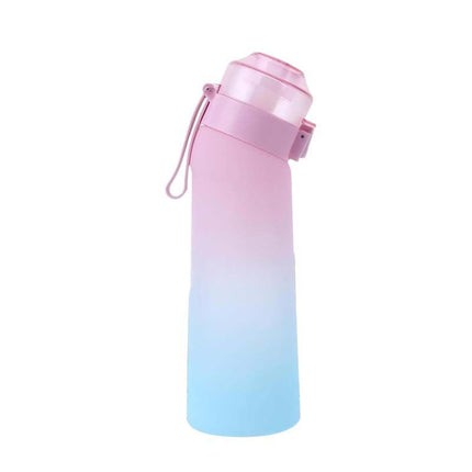 0 Sugar 0 Calorie Scented Water Bottle Gradient of pink and blue.