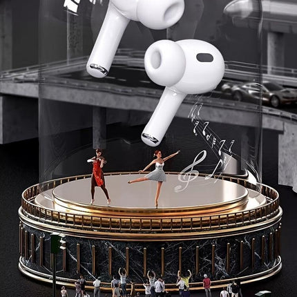 03D Bluetooth headset-White.