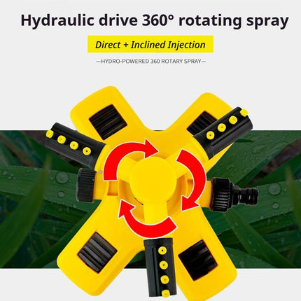 1SetSprinkler(Base+Trident)-Yellow.