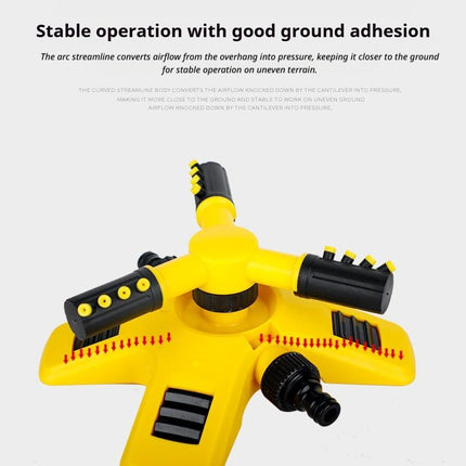 1SetSprinkler(Base+Trident)-Yellow.