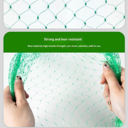 Transparentnylonmesh,4meterswideby12meterslong.