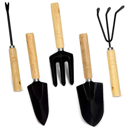 LandscapingTools5-PieceSetwithWoodenHandles.