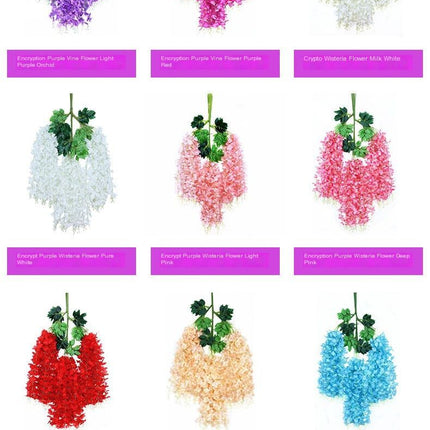 ArtificialLilacWisteriaFlowers-BrightRed-110CM-12-StemPack.