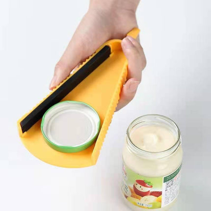 Multi-functional bottle cap opener.
