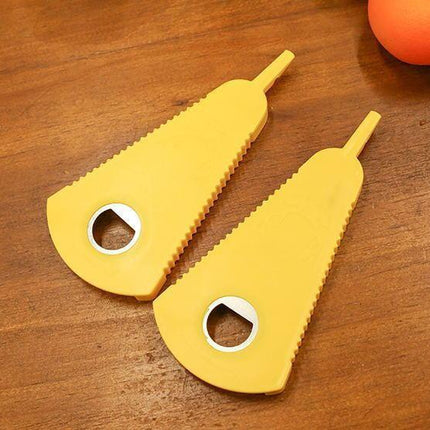 Multi-functional bottle cap opener.