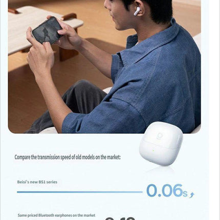 BS1 Bluetooth headset-Black.