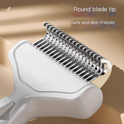 Cat hair comb-Green.