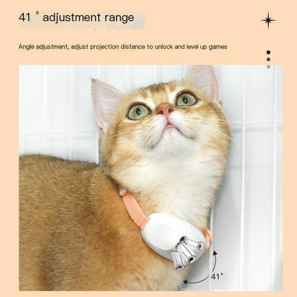 Laser cat teasing collar-Pink.