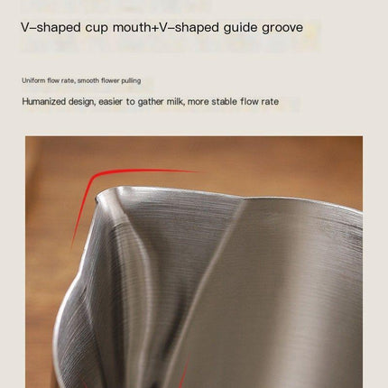 StainlessSteelCoffeeLatteArtCup600ml-ModelC.