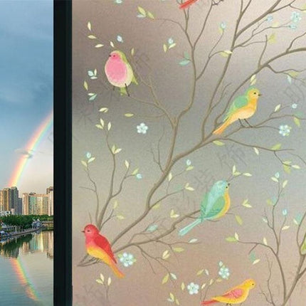 Colorful Birds 70*100cm.