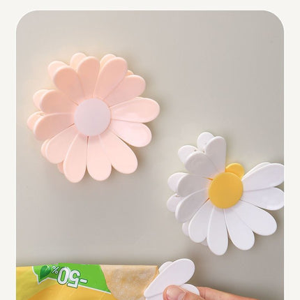 Daisy Sealing Clips Set White.
