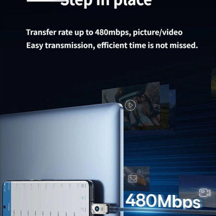 Fast charging data cable CtoC 100w 1m-White.