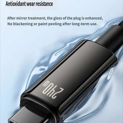 Data cable CtoC 240w 1m-Black.