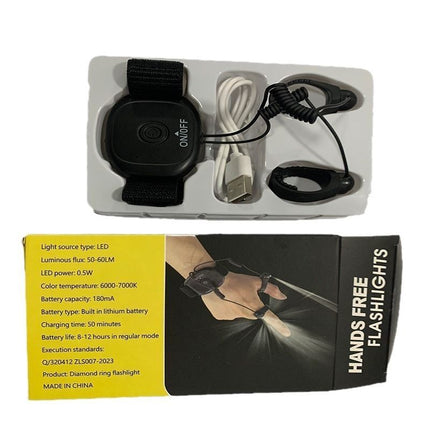 DiamondRingFlashlightSinglePack-Black.